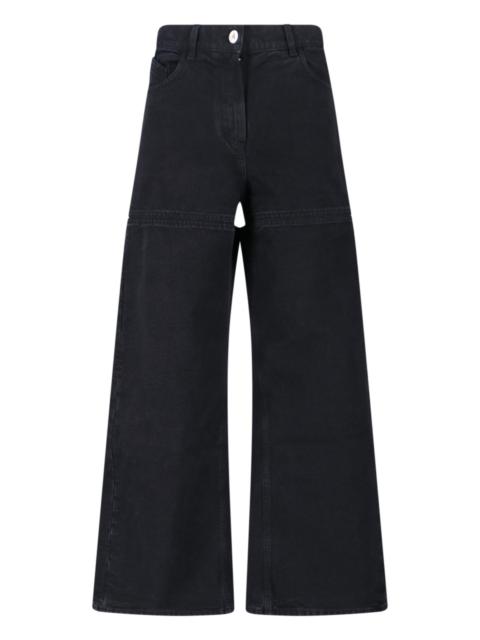 THE ATTICO CUT-OUT JEANS