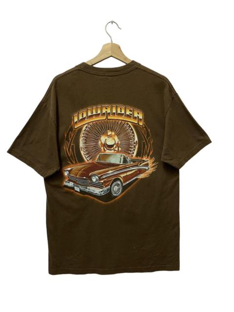 Other Designers Vintage Big Logo Lowrider T-shirt Brown