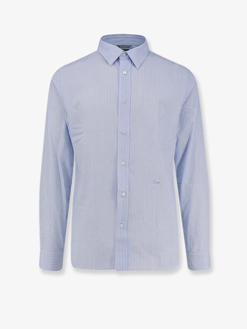 Dior Dior Cotton Shirt With Striped Motif