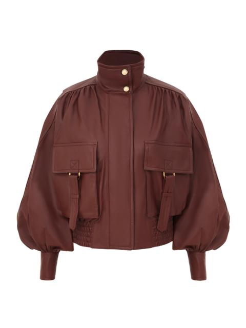 Zimmermann LUNA LEATHER BIKER JACKET