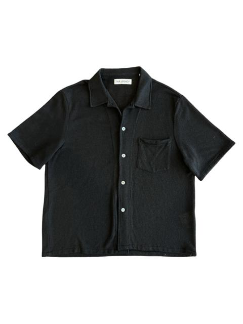Our Legacy Our Legacy Black Boucle Box Shirt SZ L
