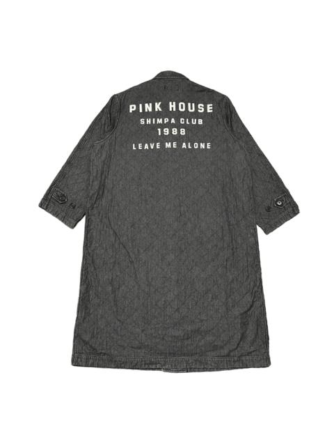 Other Designers Karl Helmut - Vintage 80's Pink House Long Coat