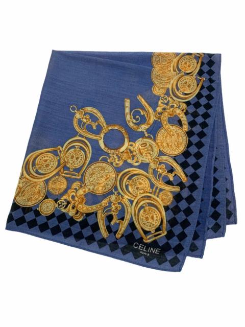 CELINE celine bandana handkerchief neckerchief turban pocketsquare