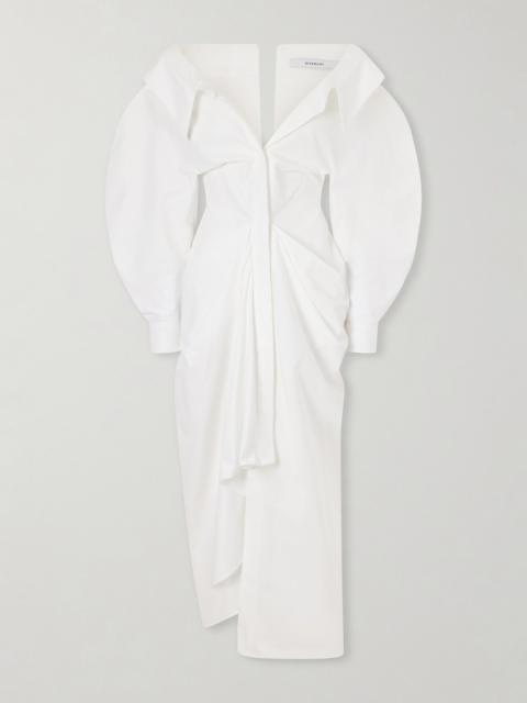 Givenchy Cotton-poplin Maxi Dress