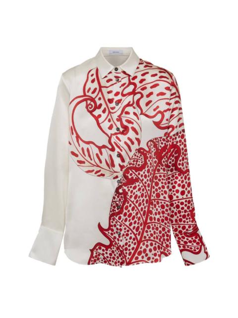 FERRAGAMO Ferragamo Jungle Print Silk Shirt