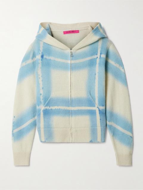 The Elder Statesman Tie-dyed Cashmere Hoodie
