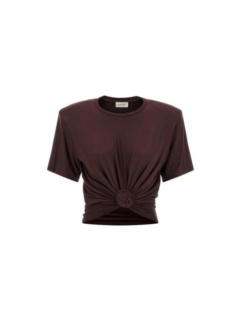 MAGDA BUTRYM MAGDA BUTRYM 01 Brown T-shirt New & Authentic (Women's size: