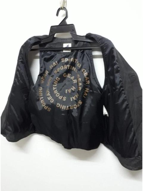HAI SPORTING GEAR ISSEY MIYAKE LEATHER VEST