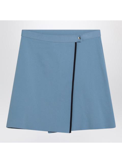 Miu Miu Miu Miu Light Blue Skirt In Technical Yarn Women