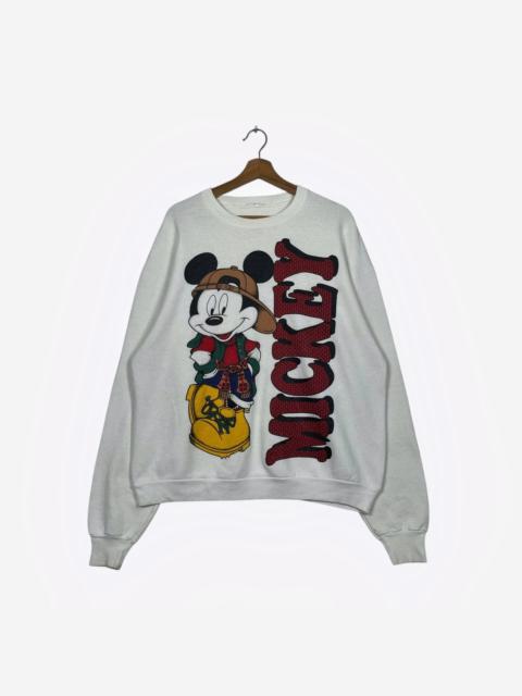 Other Designers Vintage Mickey Mouse Big Print Sweatshirt