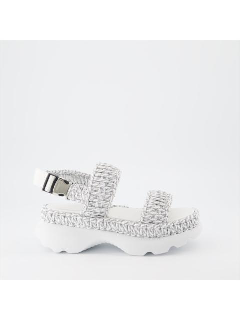 Moncler Sandales tissées Belay