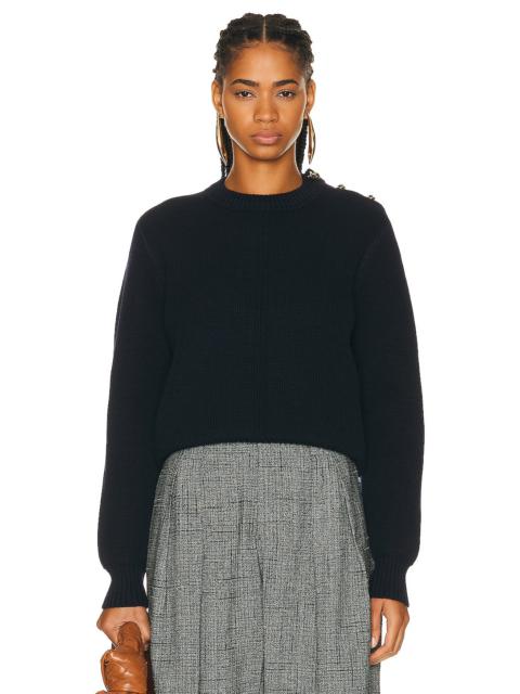 Bottega Veneta Dry Wool Rib Sweater