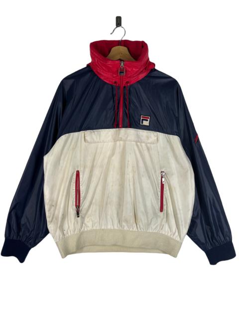 Other Designers Vintage - 🔥90s FILA ANORAK HOODIES LIGHT JACKET