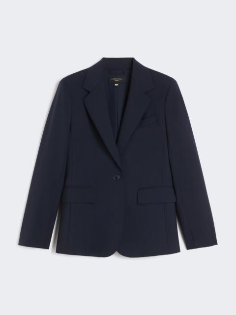 WEEKEND Max Mara LAMINE Natural stretch wool blazer