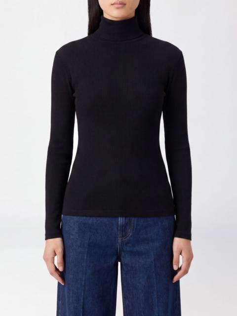 Max Mara Max Mara Women Ribbed Wool Slim Fit Turtleneck Jumper Max Mara