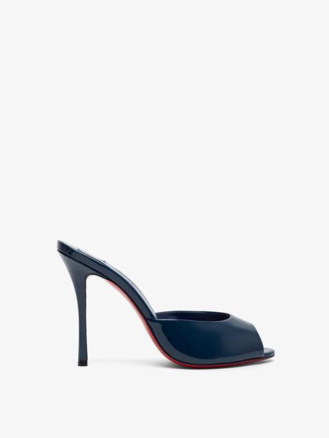 Christian Louboutin Me Dolly 100 Blue Patent Mules