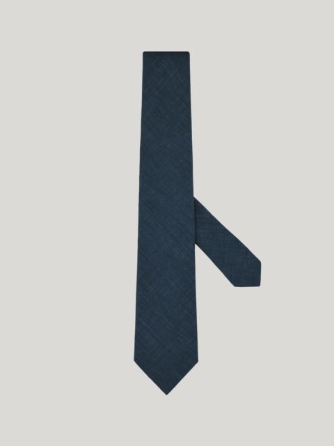 Canali BLUE PURE IMPECCABILE WOOL TIE
