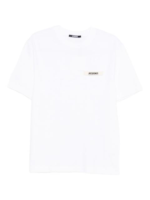 JACQUEMUS Jacquemus Men Logo Cotton T-Shirt