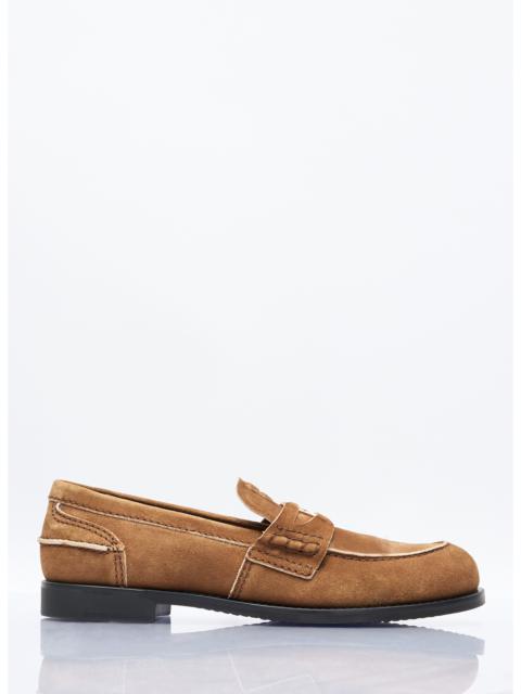 Miu Miu Women Faded Suede Loafers
