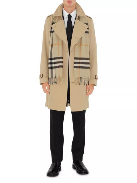 Burberry Kensington Heritage Cotton Trench Coat