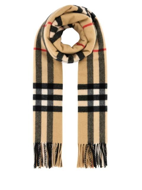 Burberry Embroidered cashmere scarf