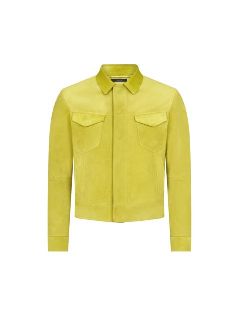 TOM FORD CASHMERE SUEDE WESTERN JACKET