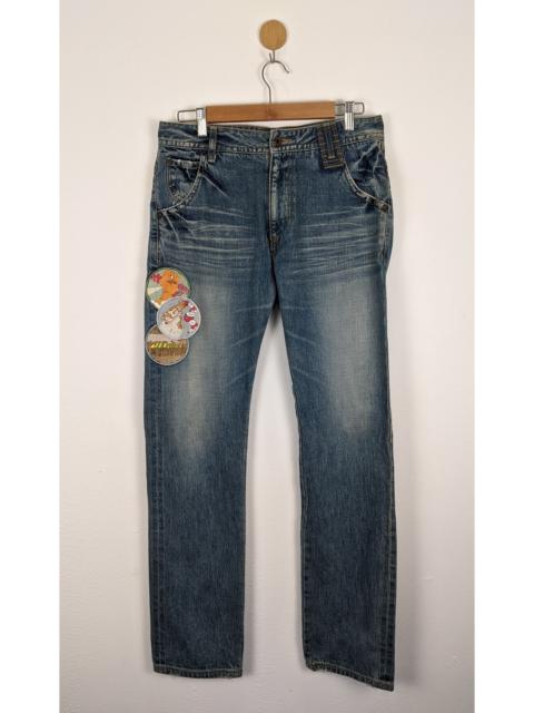 R.Newbold Vintage Denim Patch Jeans