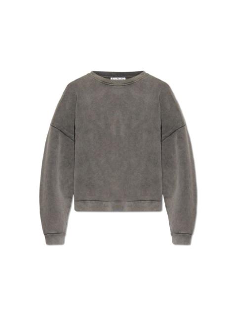 Acne Studios Fn-ux-swea000017 Crewnack Sweater Faded Black
