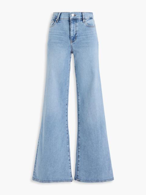 FRAME Le Palazzo high-rise wide-leg jeans
