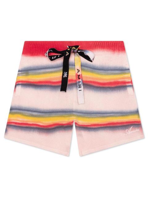 AMIRI RAINBOW TIE DYE SHORT - MULTI