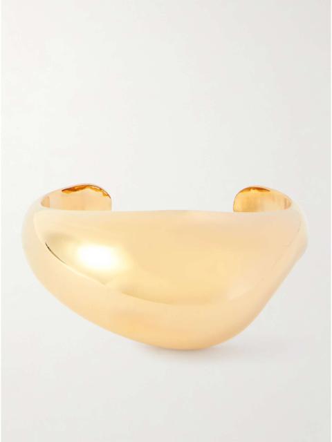 Brancusi gold-tone cuff Cream
