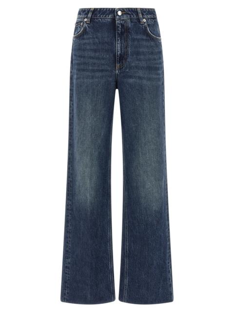 Dolce & Gabbana Dolce & Gabbana Women Logo Plaque Jeans