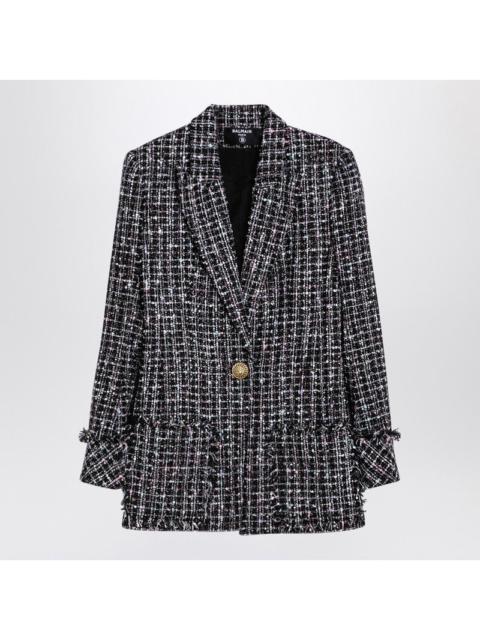 Balmain Balmain Single-Breasted Tweed Blazer Dress Women