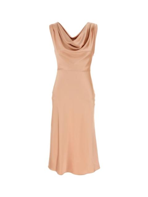 Blumarine Blumarine Women Light Pink Stretch Satin Dress