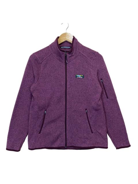 Other Designers L.L. Bean - LL BEAN SMALL LOGO FULLZIP SWEATER
