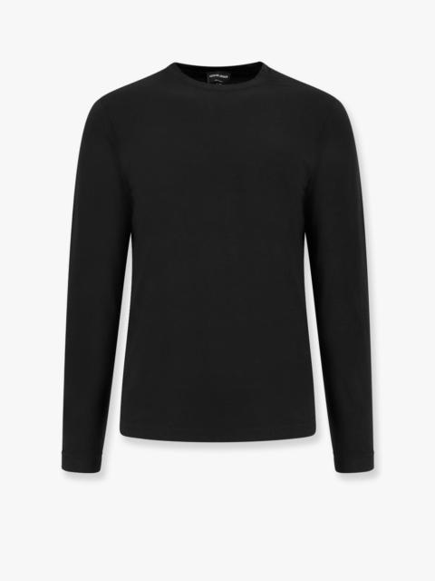 Giorgio Armani Men Giorgio Armani Black T-Shirts