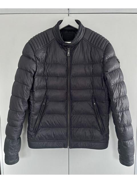 Prada Prada Quilted Sport Biker Down Puffer Moto Jacket Size 52