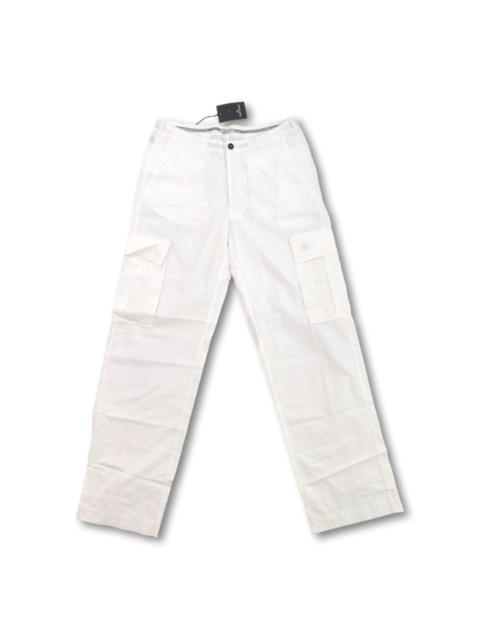 vintage archive Stone island white cargo pants adjustable