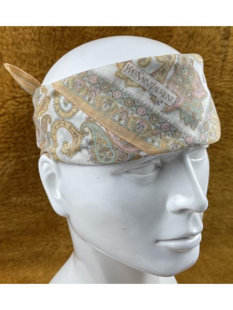 Other Designers Luxury - YSL scarf bandana neckerchief handkerchief scarf HC0567