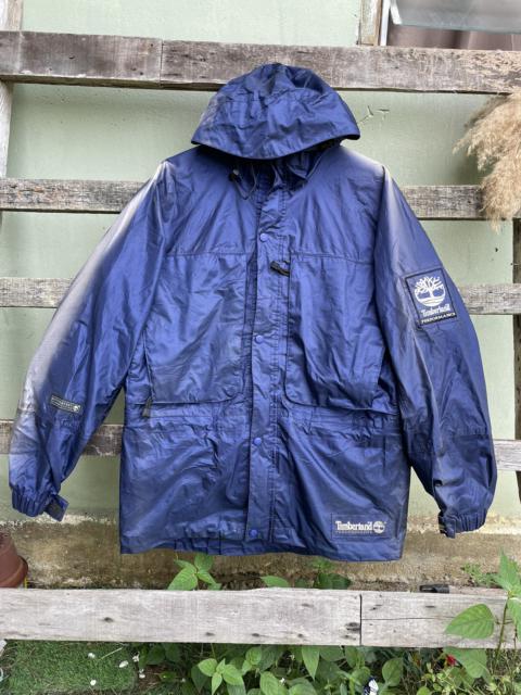 Other Designers Timberland - Timberland Hoodie Jacket Patchwork Logo Sun Faded