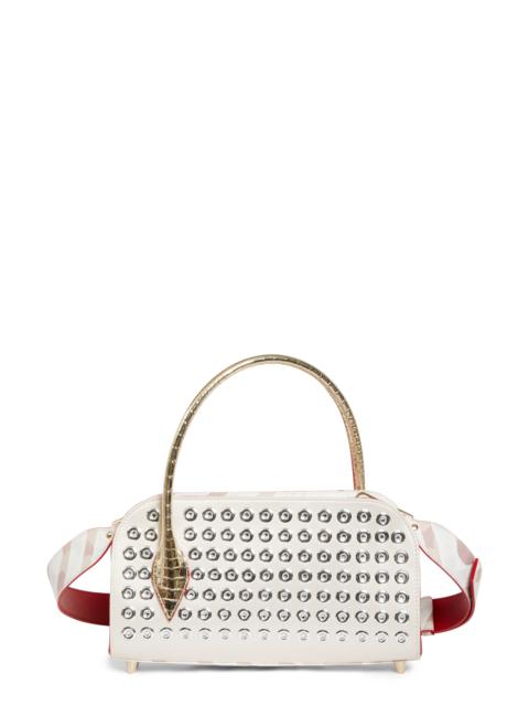 Christian Louboutin Christian Louboutin Eloise Gaagal Grommets Baguette Bag in Multi Leche at Nordstrom