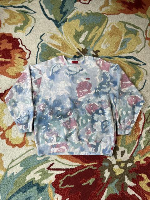 Supreme Supreme Small Box Crewneck SS21 Watercolor Floral