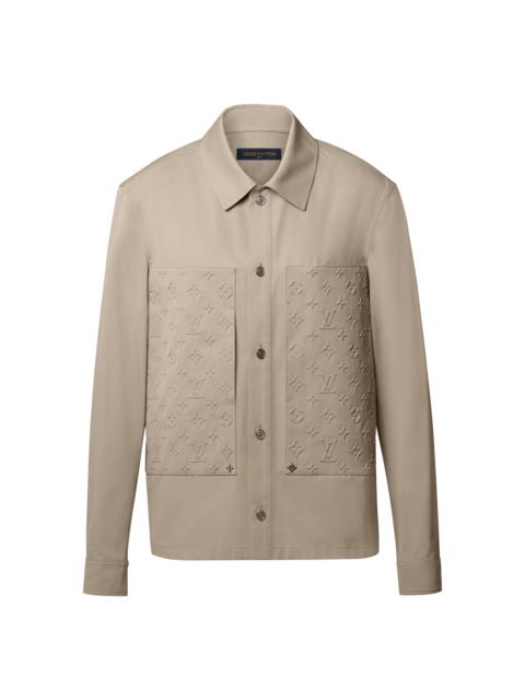 Louis Vuitton Embossed Signature Cotton Overshirt