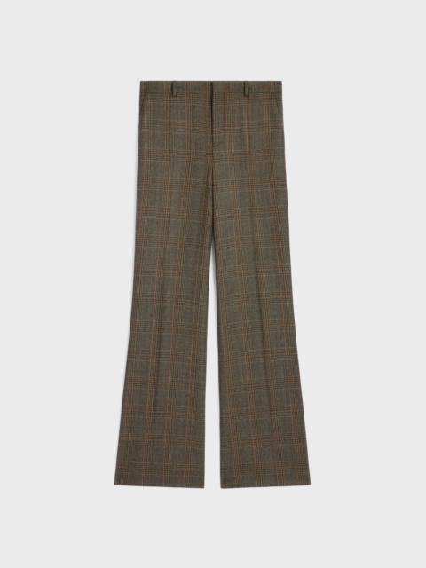 CELINE trousers IN prince of wales wool