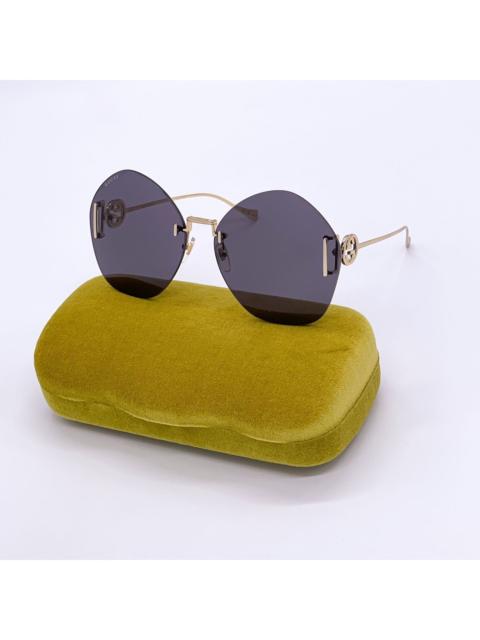 GUCCI NEW GUCCI GG1203S 002 ROUND WOMEN SUNGLASSES GUCCI GG1203S