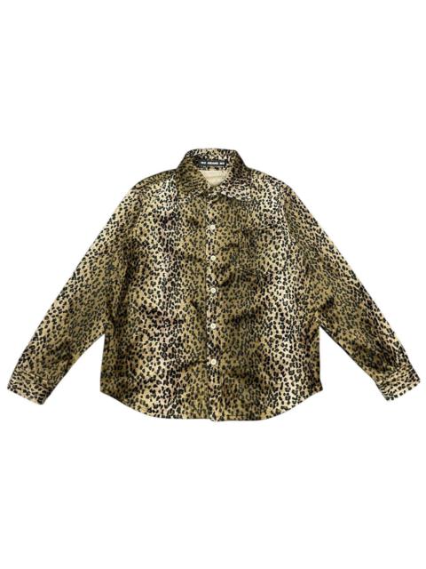 Other Designers Japanese Brand - Vintage No Means No Leopard Design Shirt