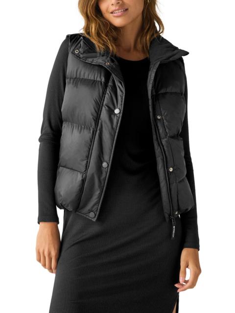 BEYOND YOGA Beyond Yoga Big Cozy Puffer Vest in Black at Nordstrom