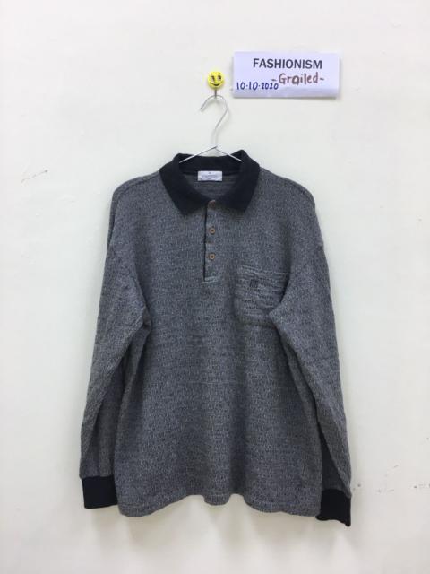 Givenchy Givenchy fullprint wool longsleeve polos