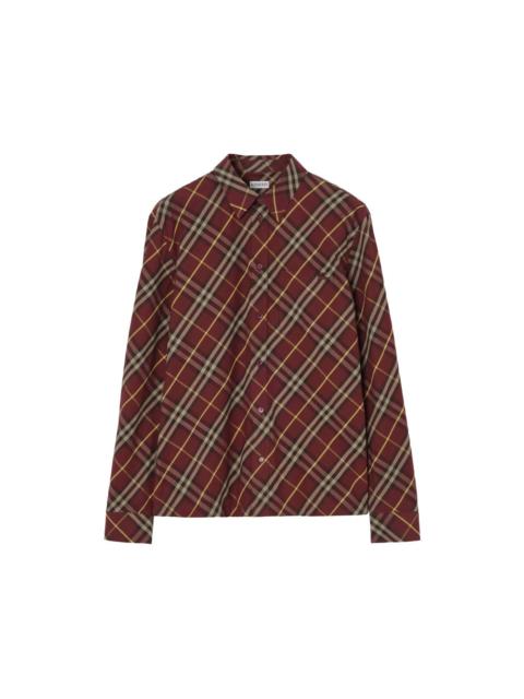 Burberry Burberry Red Shirts Men