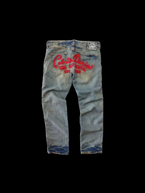 Other Designers Archival Clothing - Best Offer🔥Co & Lu Japan Embroidered Distressed Jeans